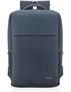 Aisens ASBG-BP082-BL Mochila para Portátil hasta 17" Azul-PORT60896