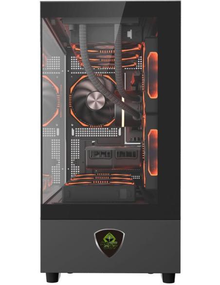 Keepout XC-301 GLASS Mini-Torre Micro-ATX RGB Negra