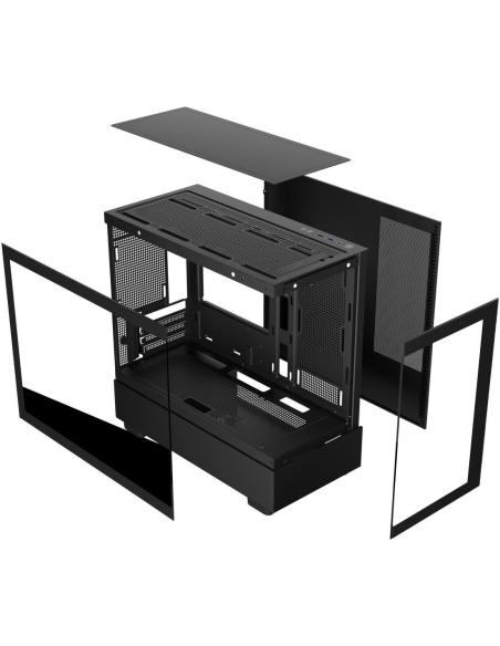 Keepout XC-301 GLASS Mini-Torre Micro-ATX RGB Negra