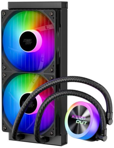 Keep Out XWC-240 RGB Kit de Refrigeración Líquida 240mm Negra