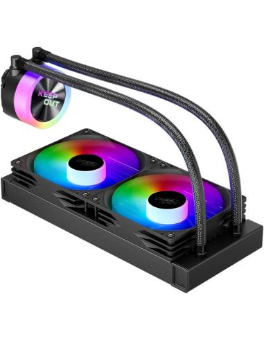 Keep Out XWC-240 RGB Kit de Refrigeración Líquida 240mm Negra