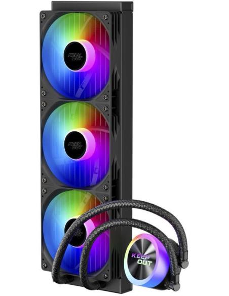 Keepout XWC-360 Kit de Refrigeración Liquida 360mm RGB Negra