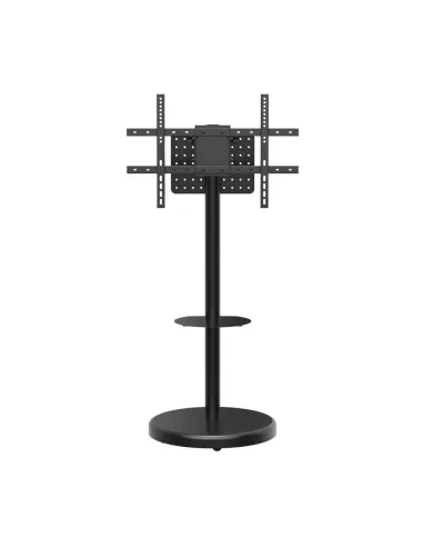 Aisens FT86TRE-303 Soporte de Suelo con Ruedas para Monitor/TV de 37"-86" Máx. 50 KG Negro