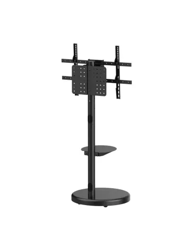 Aisens FT86TRE-303 Soporte de Suelo con Ruedas para Monitor/TV de 37"-86" Máx. 50 KG Negro