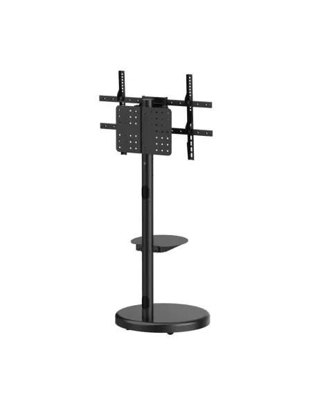 Aisens FT86TRE-303 Soporte de Suelo con Ruedas para Monitor/TV de 37"-86" Máx. 50 KG Negro
