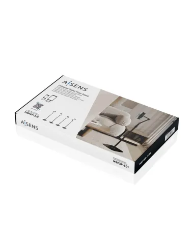 Aisens MSF3P-301 Soporte de Suelo para Tablet/Smartphone de 4.7"-12.9" Negro