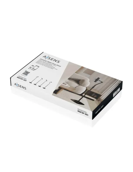 Aisens MSF3P-301 Soporte de Suelo para Tablet/Smartphone de 4.7"-12.9" Negro