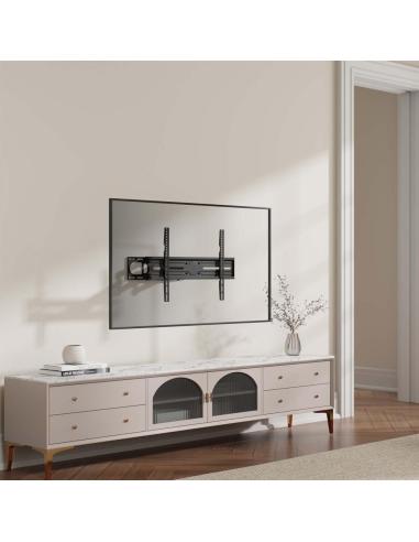 Aisens WT80TSLE-327 Soporte de Pared para Monitor/TV de 37"-80" Máx. 40 KG Negro