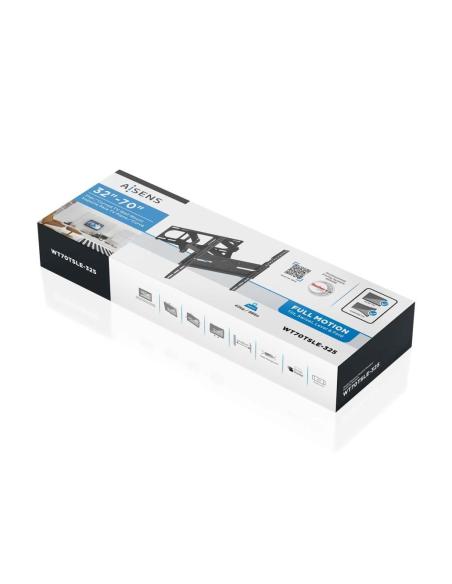 Aisens WT70TSLE-325 Soporte de Pared para Monitor/TV de 32"-70" Máx. 40 KG Negro