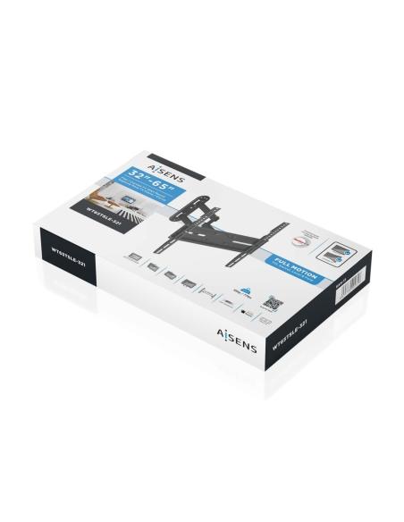 Aisens WT65TSLE-321 Soporte de Pared para Monitor/TV de 32"-65" Máx. 35 KG Negro