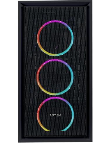 Abysm Gaming Danube Kamp Cristal Templado USB 3.2 Negro