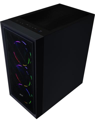 Abysm Gaming Danube Kamp Cristal Templado USB 3.2 Negro