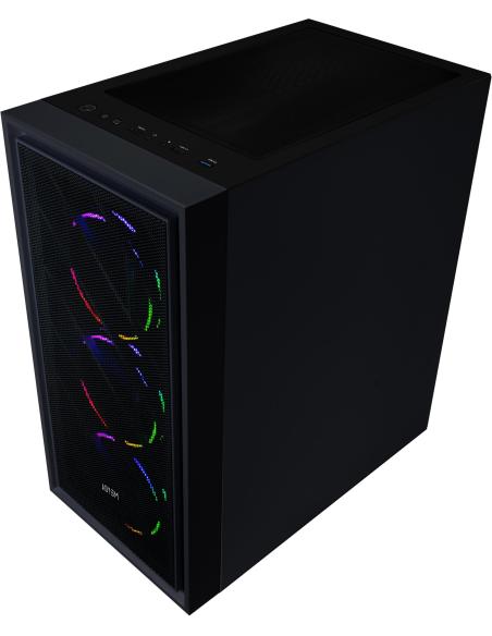 Abysm Gaming Danube Kamp Cristal Templado USB 3.2 Negro