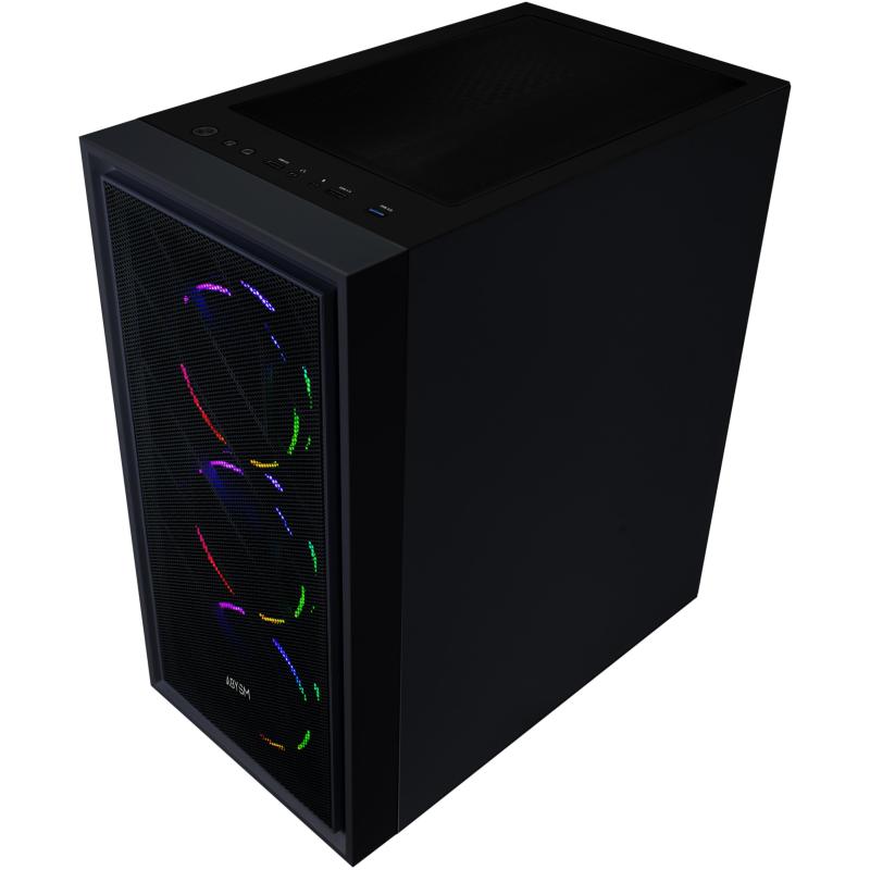 Abysm Gaming Danube Kamp Cristal Templado USB 3.2 Negro