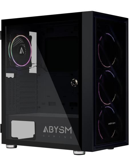 Abysm Gaming Danube Kamp Cristal Templado USB 3.2 Negro