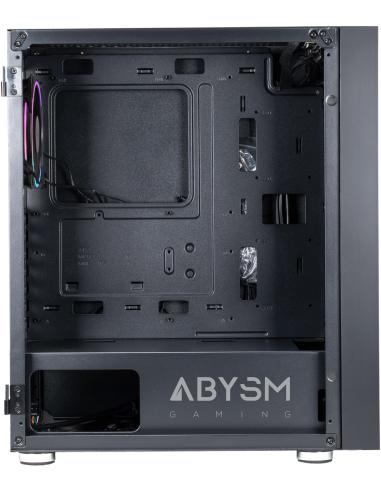 Abysm Gaming Danube Kamp Cristal Templado USB 3.2 Negro