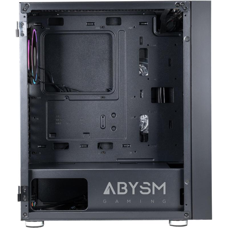 Abysm Gaming Danube Kamp Cristal Templado USB 3.2 Negro