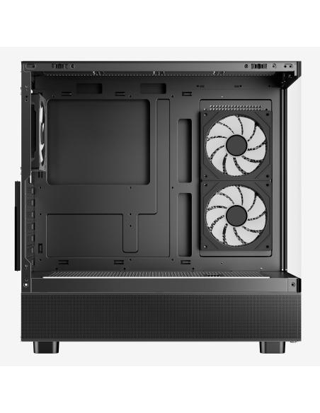 Abysm Gaming DANUBE SAVA H400 Prime Cristal Templado USB 3.2 Negra