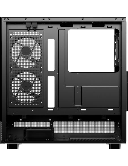 Abysm Gaming DANUBE SAVA H400 Prime Cristal Templado USB 3.2 Negra