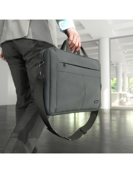 Aisens ASBG-BC025-GR Maletín para Portátil hasta 15.6" Gris