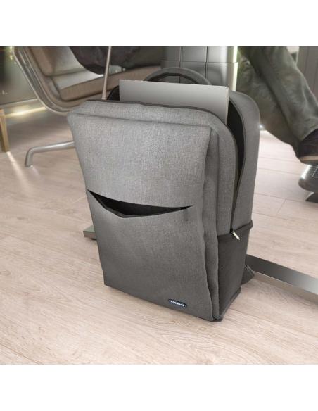 Aisens ASBG-BP081-GR Mochila para Portátil hasta 17" Gris