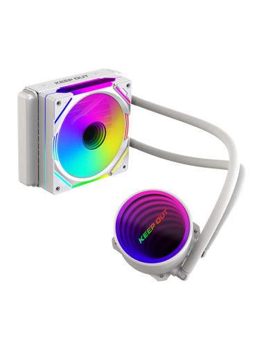 Keep Out XWC-120 ARGB Kit de Refrigeración Líquida 120mm Blanca