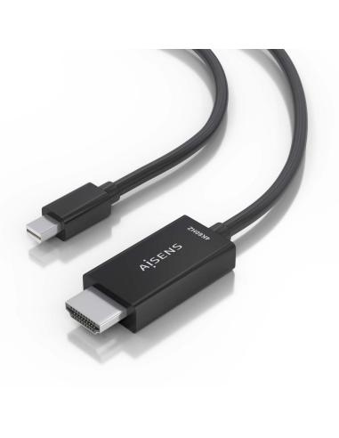Aisens A125-0885 Conversor Mini DisplayPort a HDMI 60 cm Negro