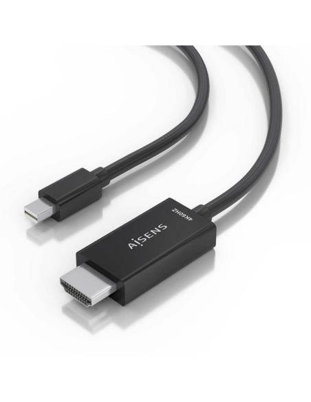 Aisens A125-0885 Conversor Mini DisplayPort a HDMI 60 cm Negro