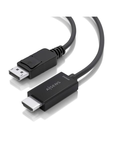 Aisens A125-0891 Conversor DisplayPort a HDMI 60cm Negro