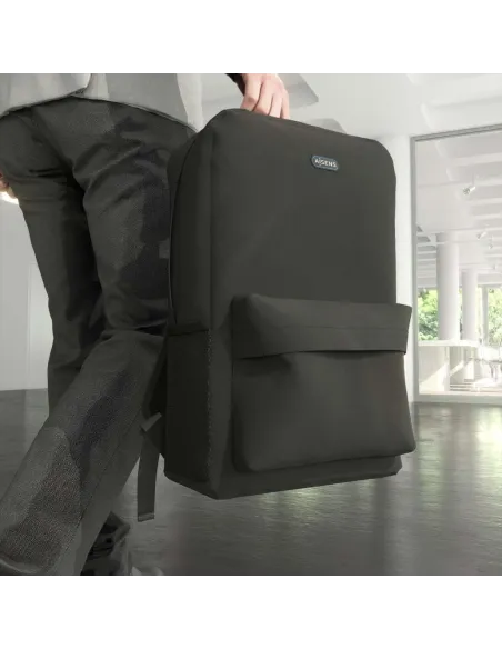 Aisens ASBG-BP080-BK Mochila para Portátil hasta 15.6" Negra