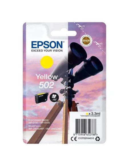 Epson Cartucho 502 Amarillo