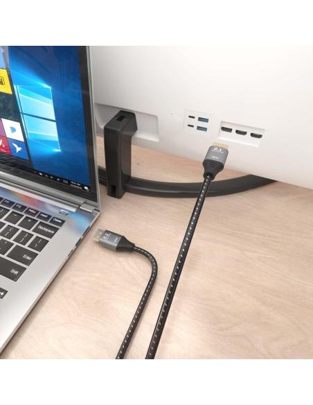 Aisens A158-0901 Cable DisplayPort 2.1 8K 1M Negro