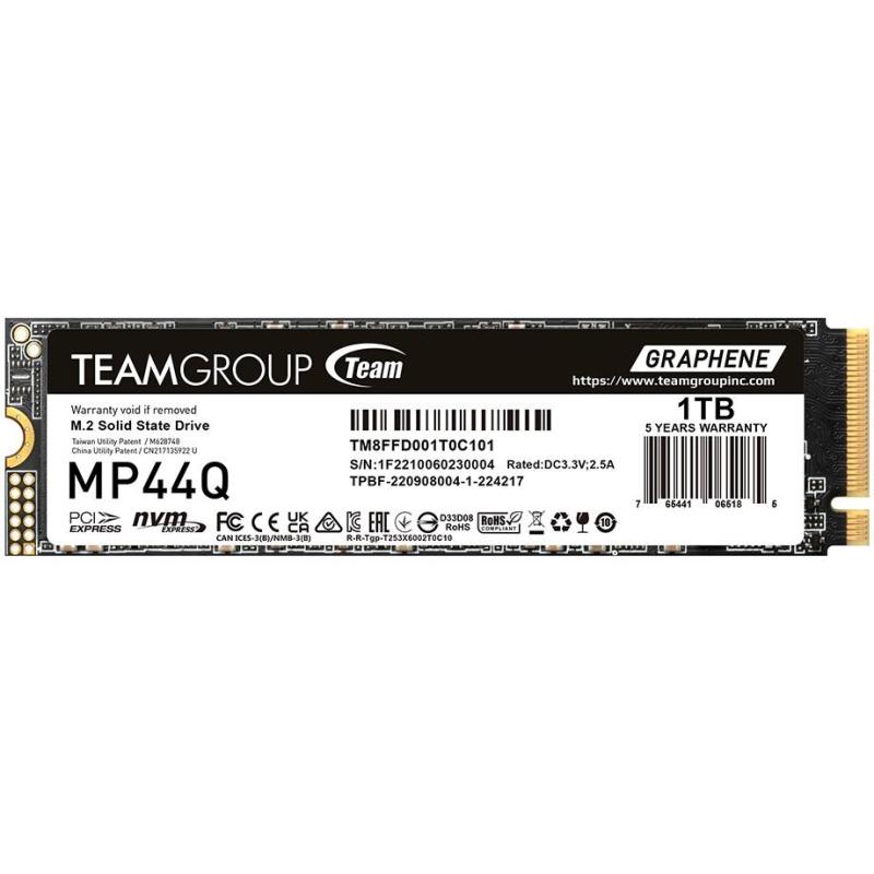 TeamGroup MP44Q 1TB SSD NVMe M.2 PCIe 4.0