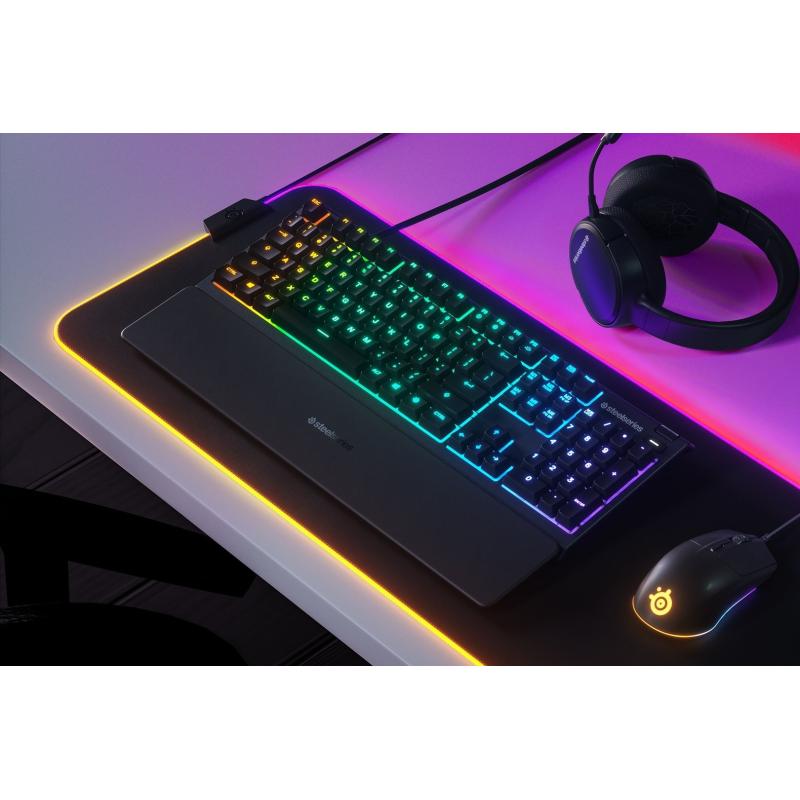 Steelseries Apex 3 Teclado Mecánico RGB USB Negro