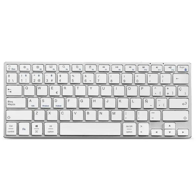 Subblim SUB-KB-3ADC200 Teclado Inalámbrico Plata