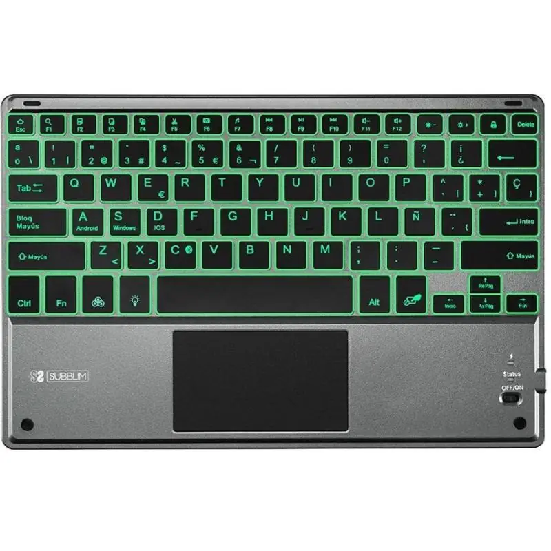 Subblim SUB-KBT-SMBT51 Teclado Inalámbrico Gris