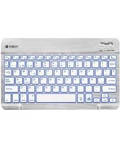 Subblim SUB-KBT-SMBL30 Teclado Inalámbrico Plata-1331920