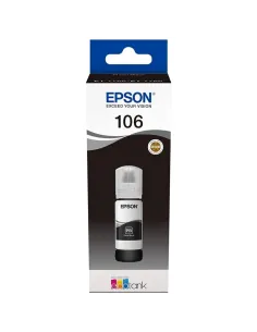 Epson 106 Botella Tinta Ecotank Negro 70ml-CCICTO0811