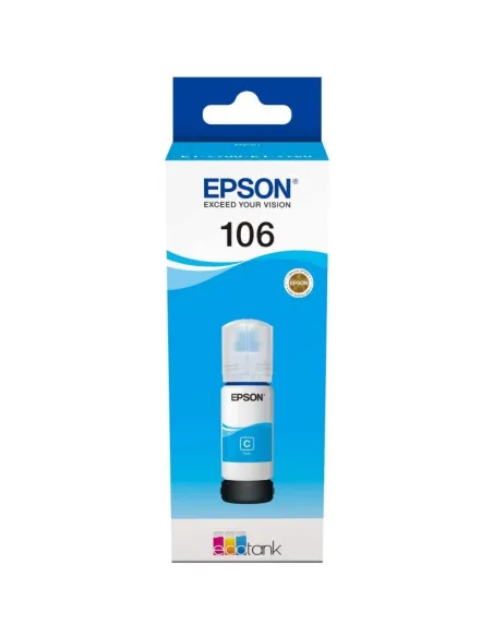 Epson Botella Tinta Ecotank 106 Cyan