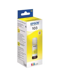 Epson 103 Botella Tinta Ecotank Amarillo 70ml-CCICTO0816