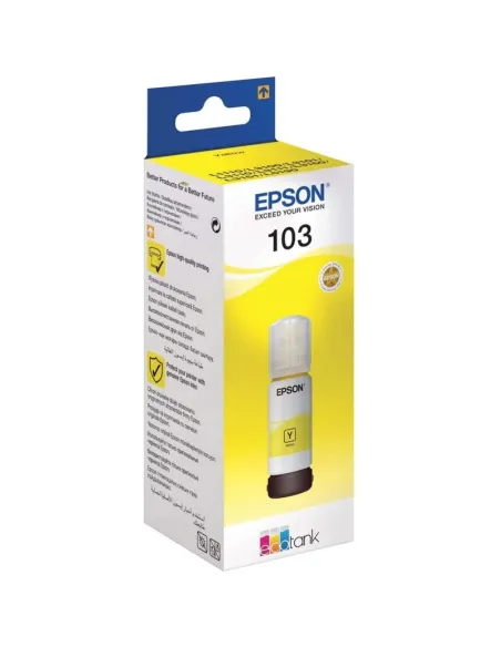 Epson Botella Tinta Ecotank 103 Amarillo