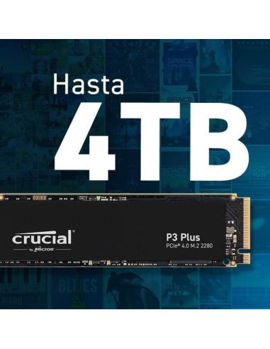 Crucial P3 Plus SSD M.2 4TB PCIe Gen 4