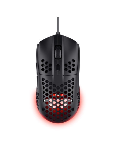 Trust GXT 928 HELOX Ratón Gaming 6400 DPI Negro