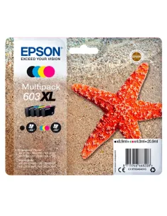 Epson 603XL Multipack 4 Cartuchos Negro/Amarillo/Cian/Magenta-CCICTO0828