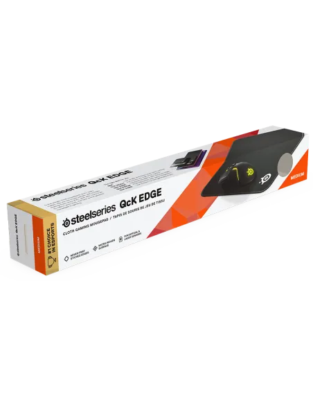 Steelseries Qck Edge Medium Alfombrilla Gaming Negra