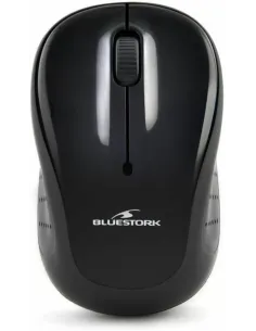 Bluestork M-WL-OFF10 Ratón Inalámbrico 1200 DPI Negro