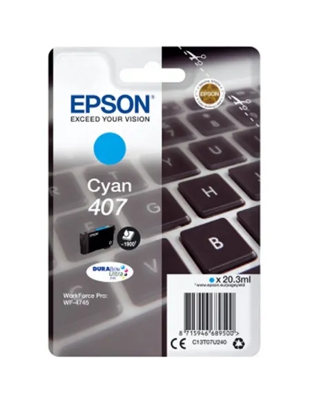 Epson Cartucho WF-4745 Cyan
