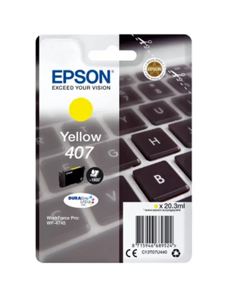 Epson Cartucho WF-4745 Amarillo