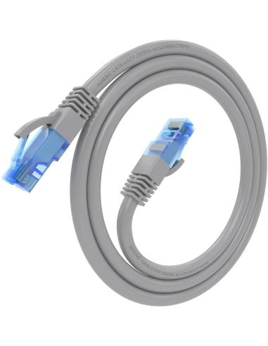 Aisens A135-0773 Cable de Red RJ45 Cat.6 UTP 0.5m Gris