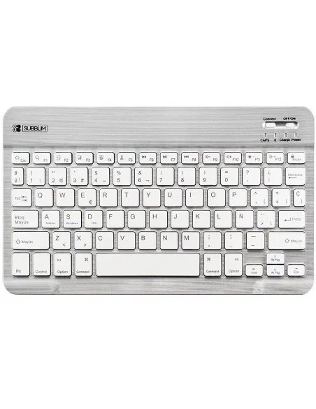 Subblim SUB-KBT-SM0001 Teclado Bluetooth Plata